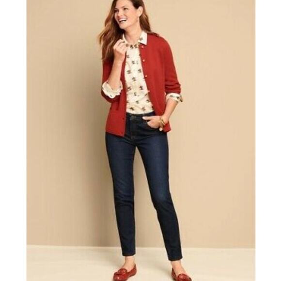 Talbots Military Hiland Merino Blend‎ Sweater Jacket plus size X New Petite - Picture 2 of 11